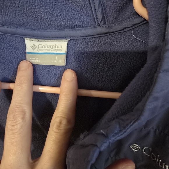 Columbia Navy Blue Puffer Jacket - Picture 3 of 7